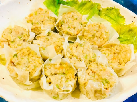 高野豆腐で作る!簡単ベジしゅうまい